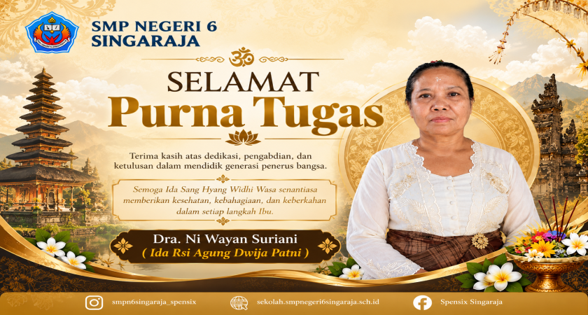 ‎Mengakhiri Pengabdian dengan Ketulusan, Melangkah dengan Kebahagiaan ‎