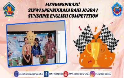 Menginspirasi! Siswi Spensixraja Raih Juara 1 Sunshine English Competition